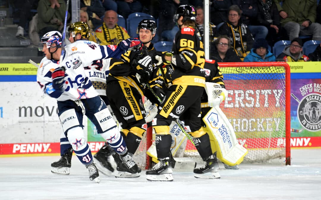 DEL 2 – Derbysiege für Crimmitschau und Regenburg – Valenti schießt Kassel zum Sieg