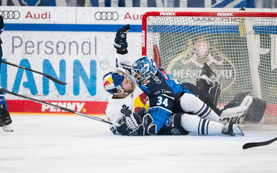 Shutout für Ingolstadt Goalie Garteig gegen EHC Red Bull München