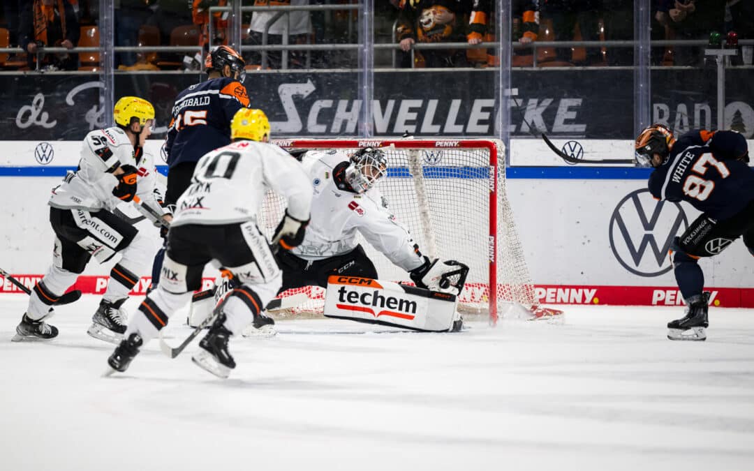 Grizzlys Wolfsburg muss sich Frankfurter Löwen geschlagen geben