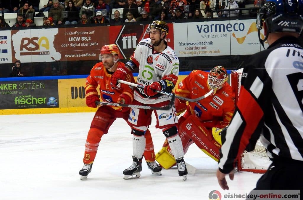 DEL2 am Sonntag – Crimmitschau in Kaufbeuren erfolgreich / Bietigheim punktet weiter / Viele Tore in Freiburg und Bad Nauheim