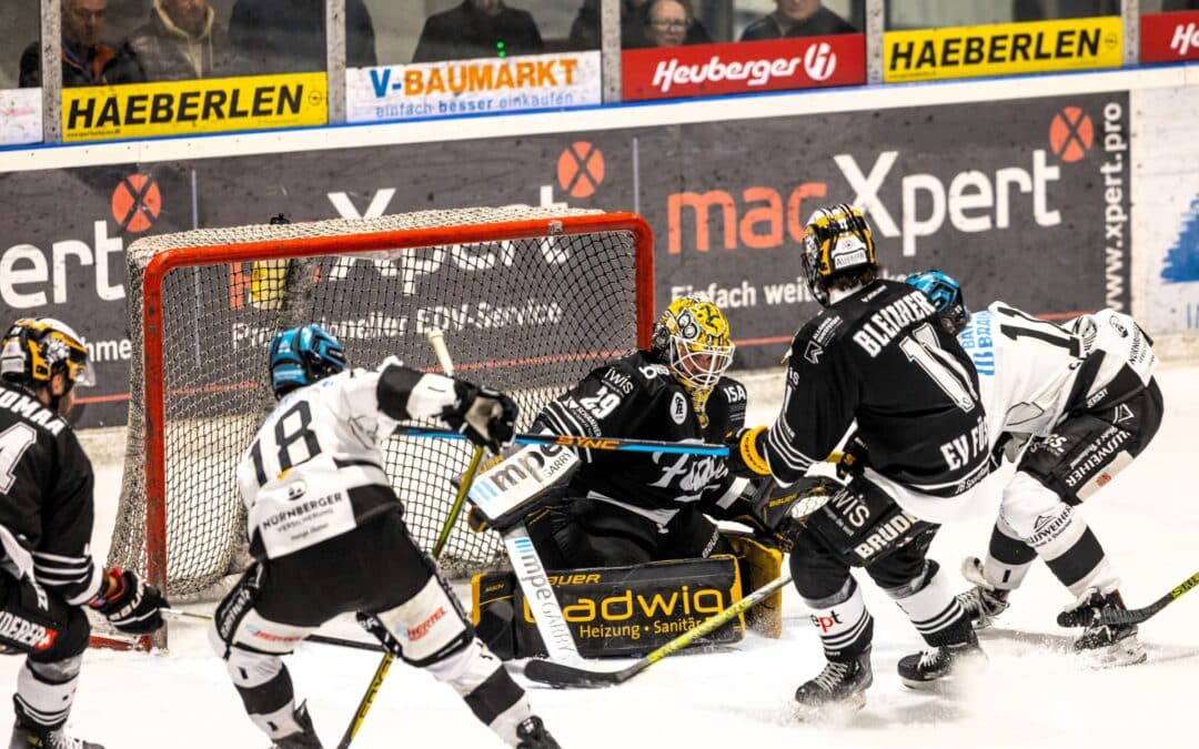 Bayreuth Tigers verlieren erst den Faden und dann das Spiel gegen EV Füssen