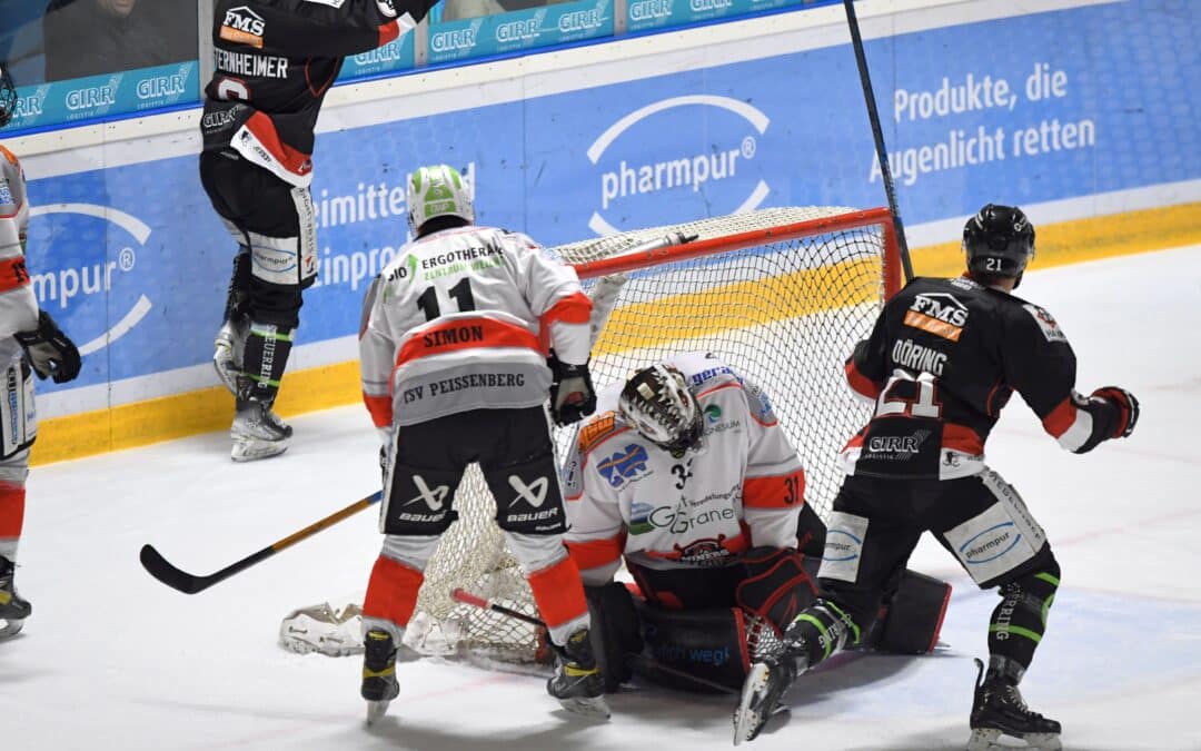 Ein teuer erkaufter Sieg des EHC Königsbrunn gegen Peißenberg