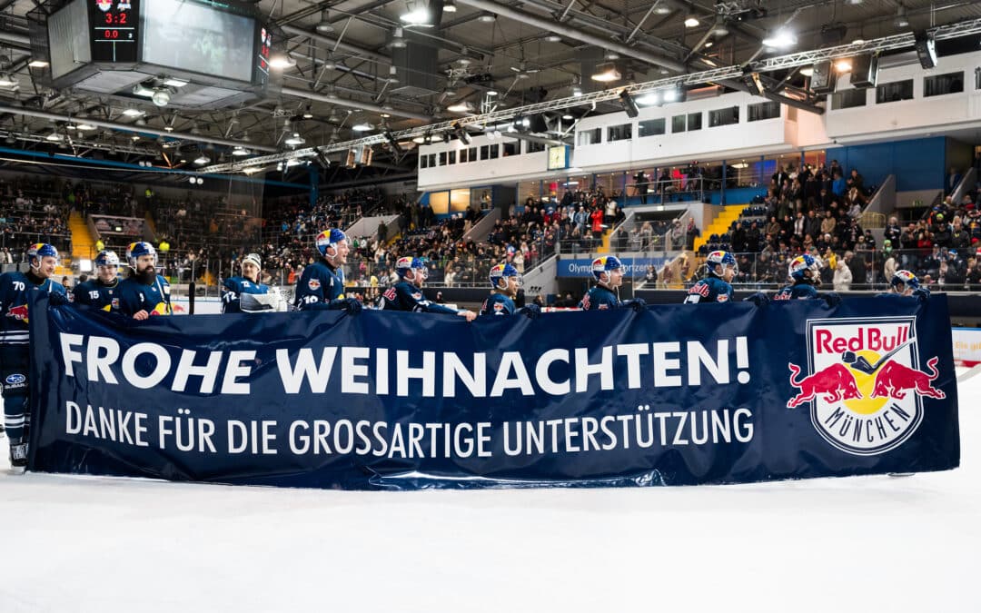 Drei Punkte zu Weihnachten: EHC Red Bulls München bezwingen Iserlohn Roosters