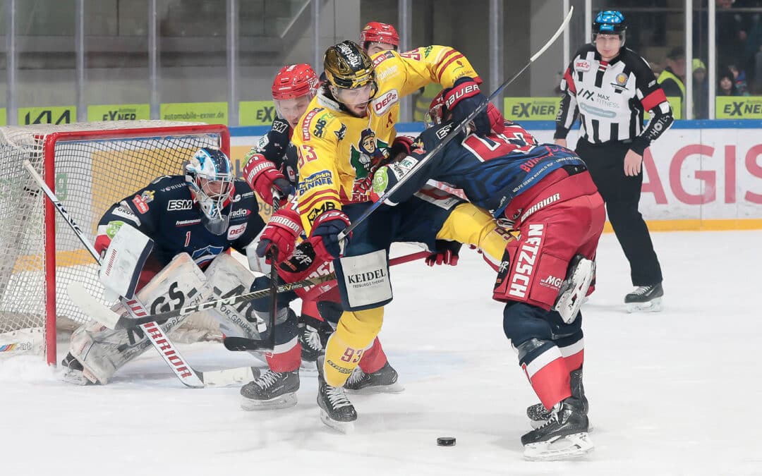 Dresden gewinnt Derby unter neuem Trainer – EVL lässt Krefeld keine Chance – Kassel ohne Probleme