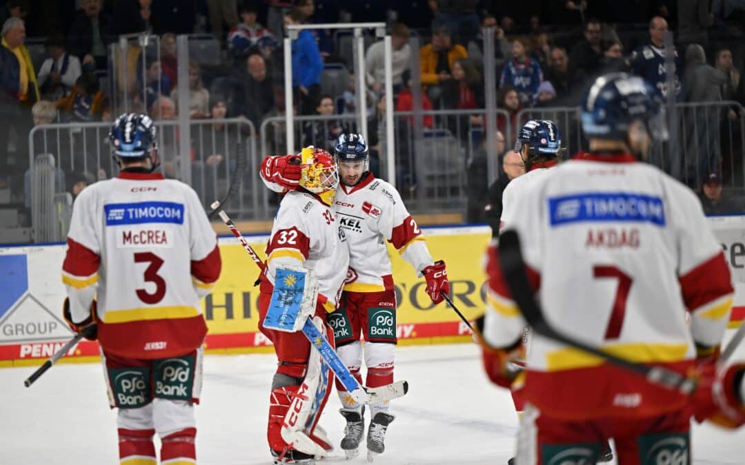 Adler Mannheim holen nur einen Punkt gegen DEG Düsseldorf