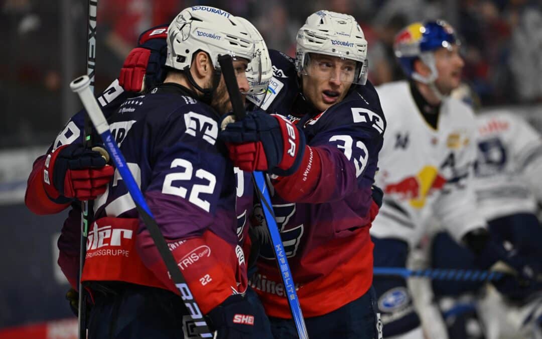 Wichtige drei Punkte der Adler Mannheim im Duell gegen München