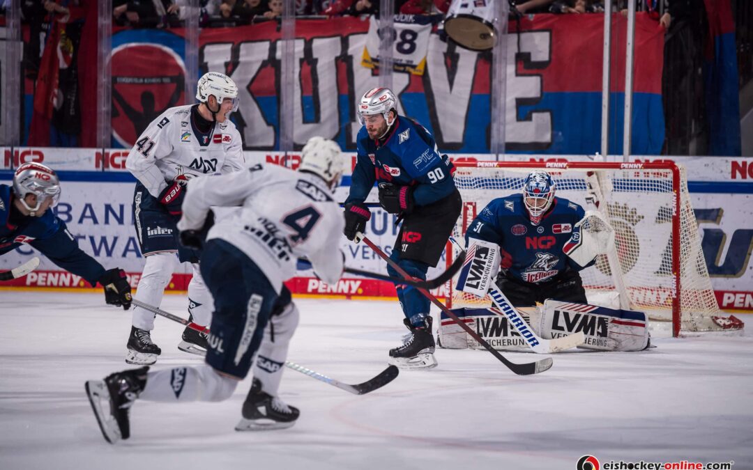 Nürnberg Ice Tigers gewinnen nach Verlängerung gegen Mannheimer Adler