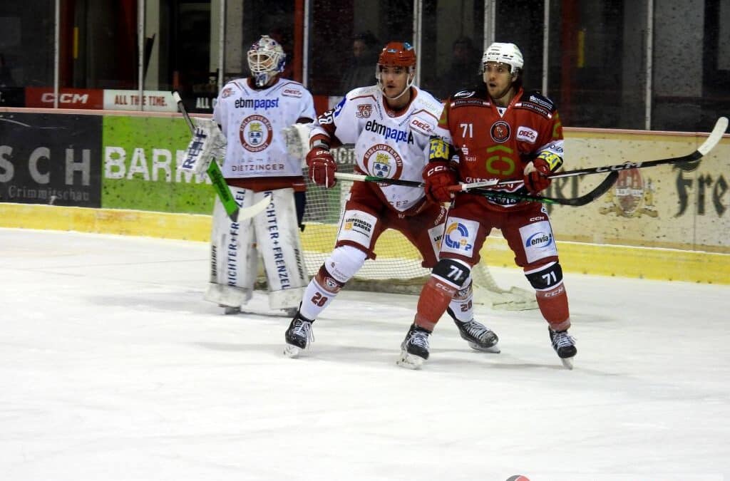 DEL2 am Freitag – Crimmitschau mit Shutout / Hattrick in Dresden / viele Tore in Bad Nauheim