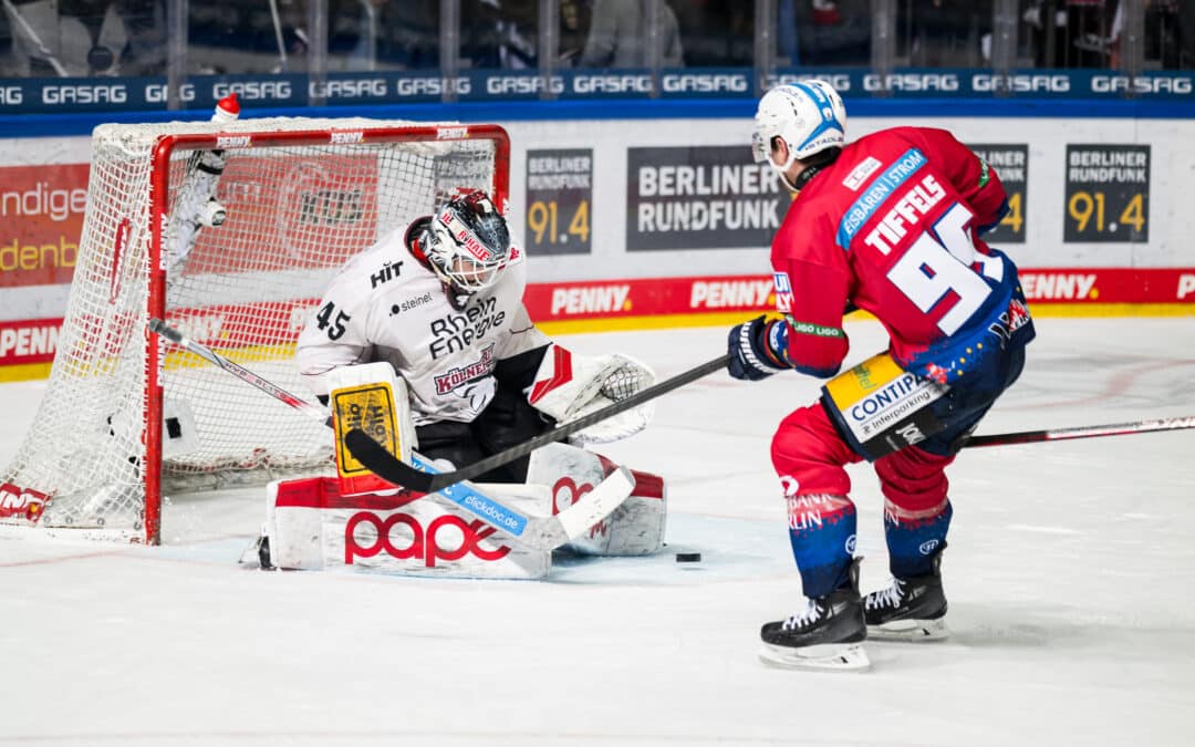 Eisbären Berlin gewinnen Krimi gegen die Kölner Haie in der Overtimer