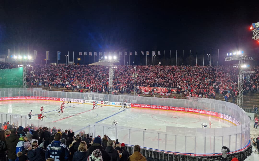 7:3 Spektakel vor 12.400 Fans in der Skisprung-Arena von Klingenthal