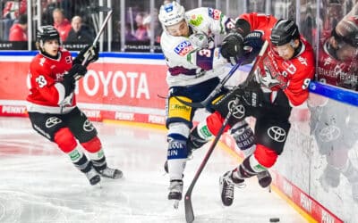 Eisbären Berlin bezwingen die Kölner Haie in einem temporeichen Spiel