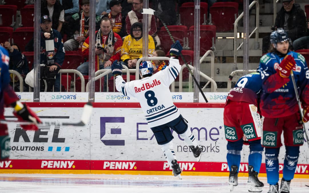 EHC Red Bull München klettert auf Rang 4