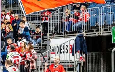 Adler Mannheim sichern sich Platz sieben durch klaren Sieg in der ausverkauften Lanxess Arena in Kölne