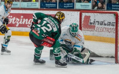 Hauner-Hattrick in Rosenheim zum Playdown-Auftakt – Matchpuck am Freitag