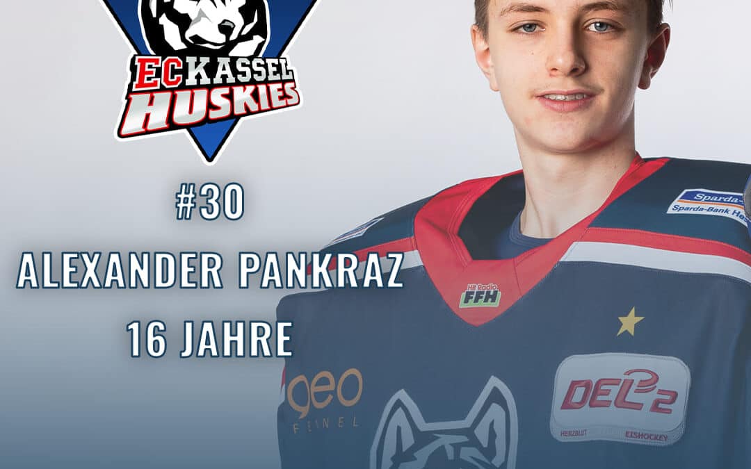 DEL2 Debüt für 16-jährigen Goalie Alexander Pankraz