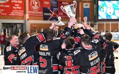 Bayernliga – EHC Königsbrunn verteidigt nach Eishockey-Krimi die bayerische Meisterschaft