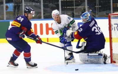 Überraschung am 1. Tag der IIHF Weltmeisterschaft Div1 2024 in Bozen