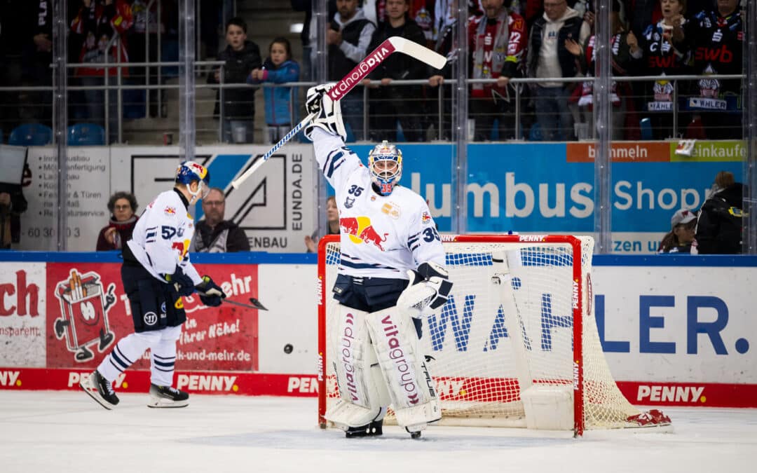 EHC Red Bull München verkürzt die Halbfinal-Serie gegen Bremerhaven