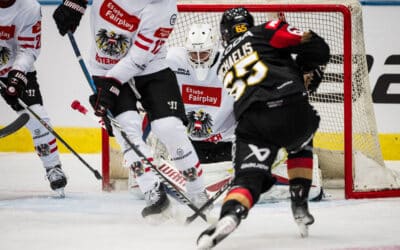 Erfolg für deutsche Eishockey Nationalmannschaft / Doppelpack von Marc Michaelis