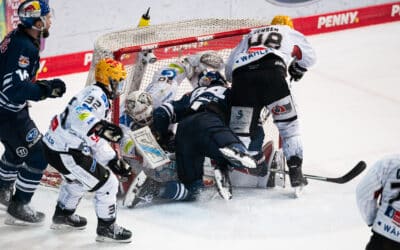 EHC Red Bull München kämpfen bis zum Schluss im Spiel 4 gegen Bremerhaven