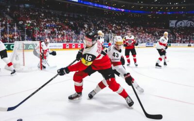 11 Tore im Alpenduell zwischen Österreich und Schweiz bei der Eishockey WM 2024