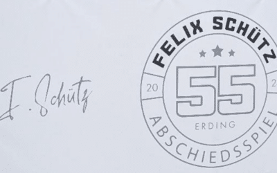 Felix Schütz sagt Servus mit Eishockey-Weltstars in der Erdinger Arena