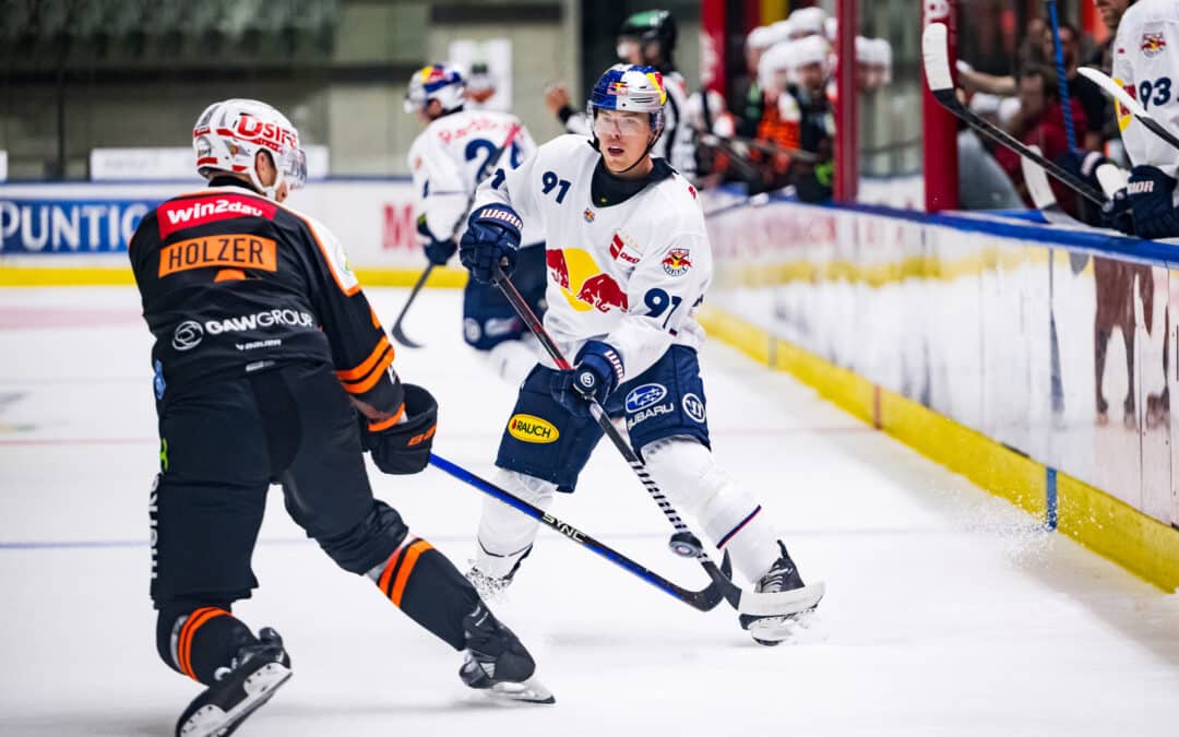 EHC Red Bull München bezwingen Moser Medical Graz99ers