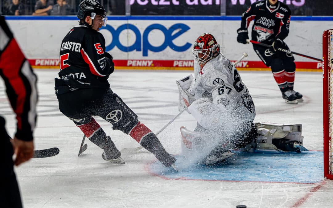 Grizzlys aus Wolfsburg unterliegen bei den Kölner Haie in einem umkämpften Spiel