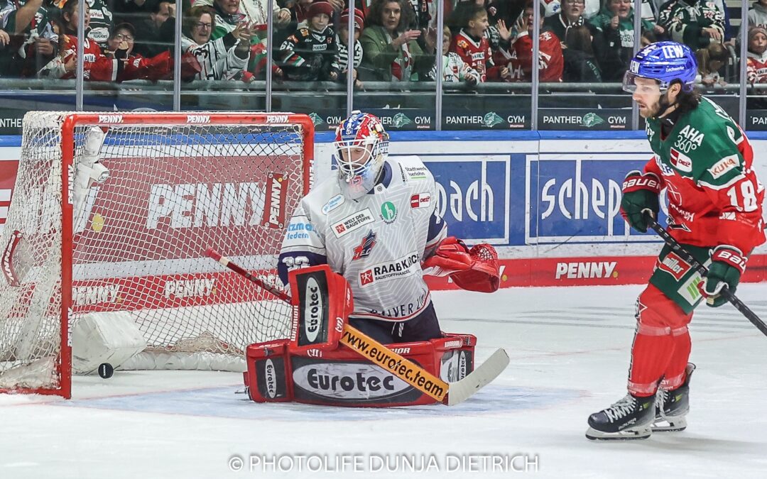 Die ersten Punkte für die Iserlohn Roosters in Augsburg