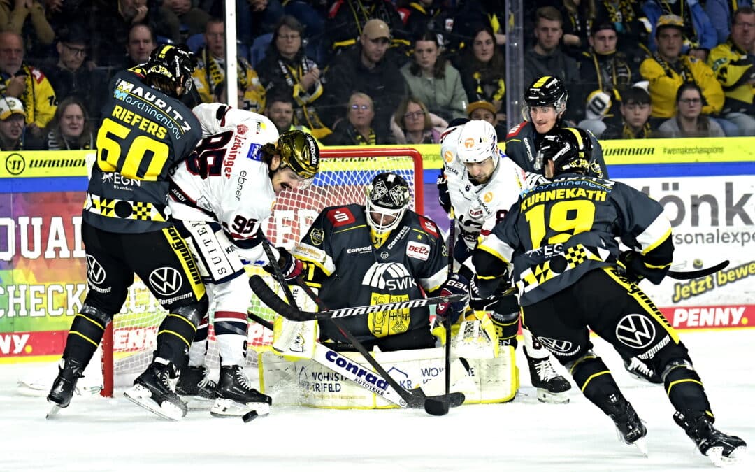 DEL2 – Krefeld dreht im letzten Drittel auf / Erfolge für die Heimteams