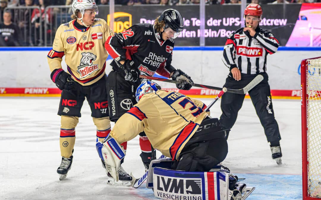 Hartumkämpfter Sieg der Kölner Haie über die Nürnberg Ice Tigers