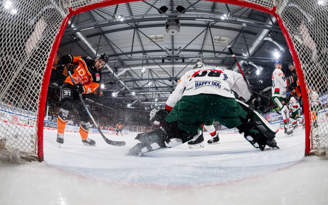 Grizzlys Wolfsburg mit knappen Sieg gegen Augsburg