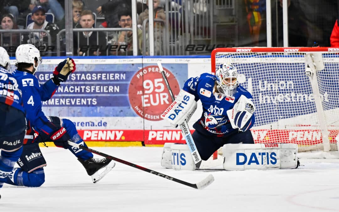 Arno Tiefensee mit erstem Shutout der Saison.