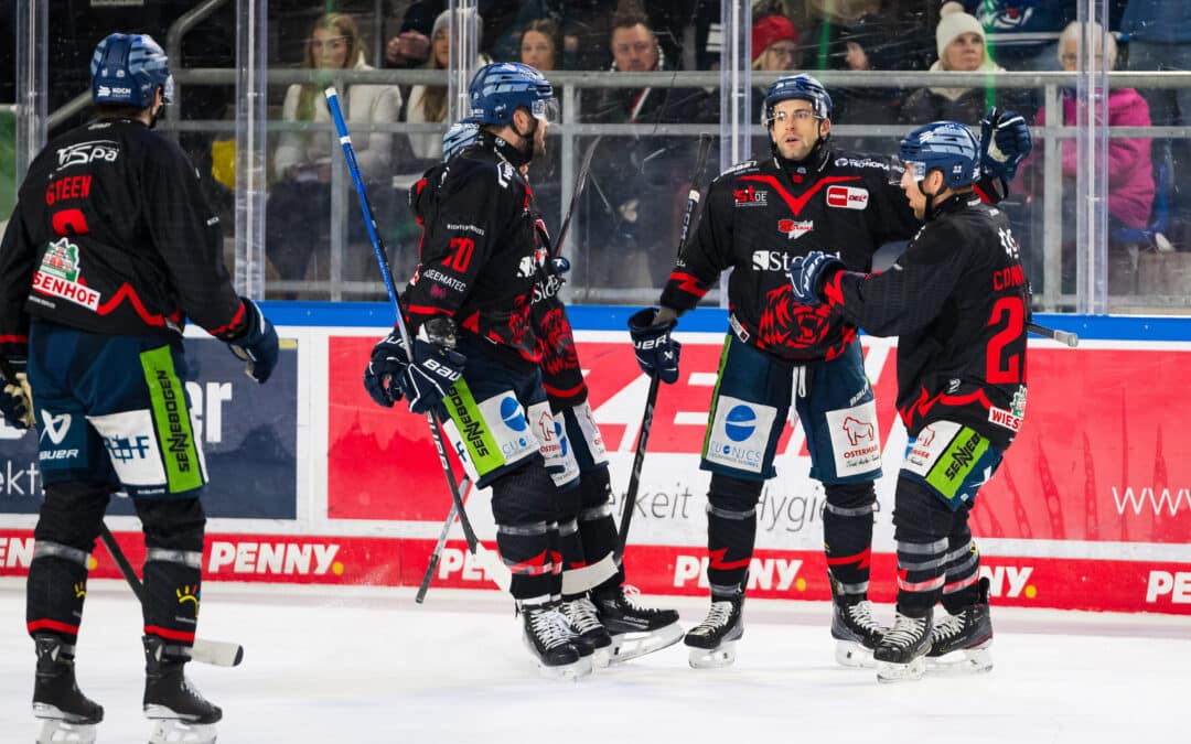 Höchster Sieg in der DEL für die Straubing Tigers – Leier gelingt Hattrick